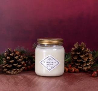 Nordic Forest candle with 45 Hour burn. - The Naked Candle Co